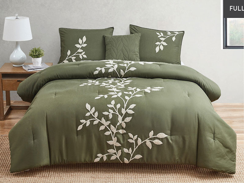 Chain Embroidery Comforter Sets China Manufacturer