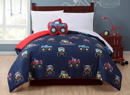 6 pieces comforter sets bed in a bag including 1 comforter-1 dec pillow-4pcs sheet set