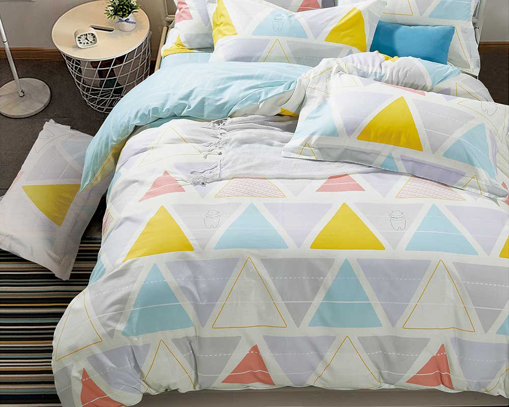 Wholesale Geometric Design Duvet Cover Bedding Sets 100 Cotton 40
