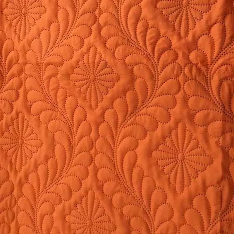 Embossed pinsonic Ultrasonic quilted fabric manufacturer in china quilting pattern 4