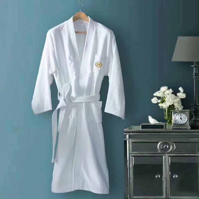 hotel linen supplier with 100% cotton bath robe