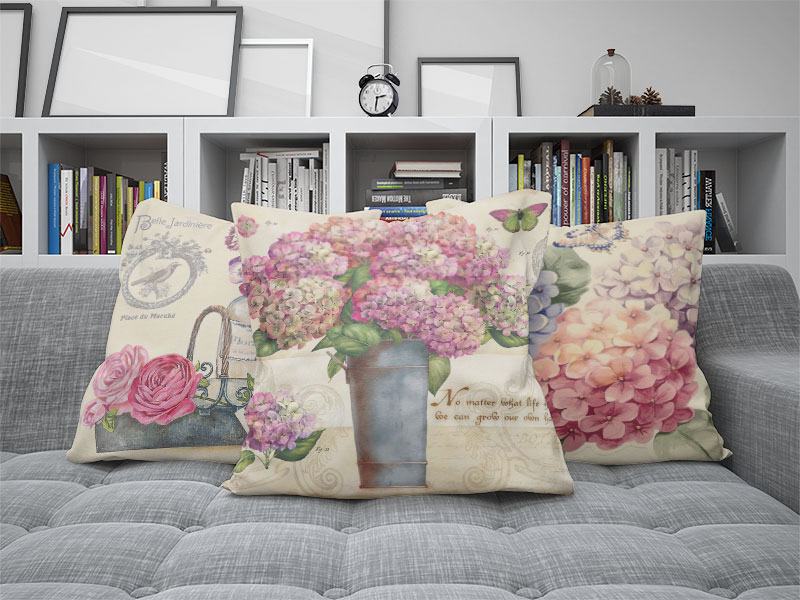 Vintage Flower Decorative Pillow Supplier