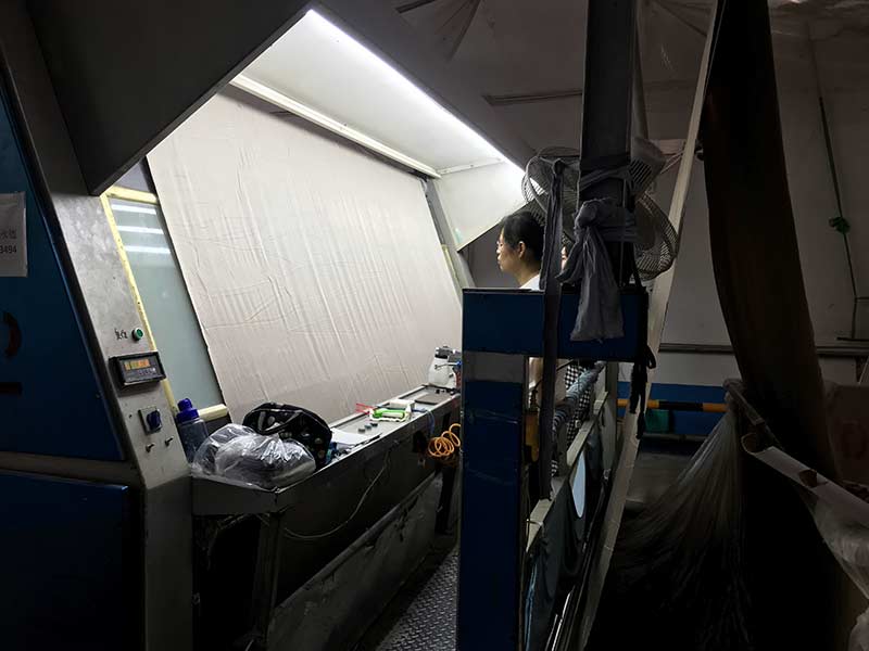 bamboo sheet fabric manufacturing process fabric inspection