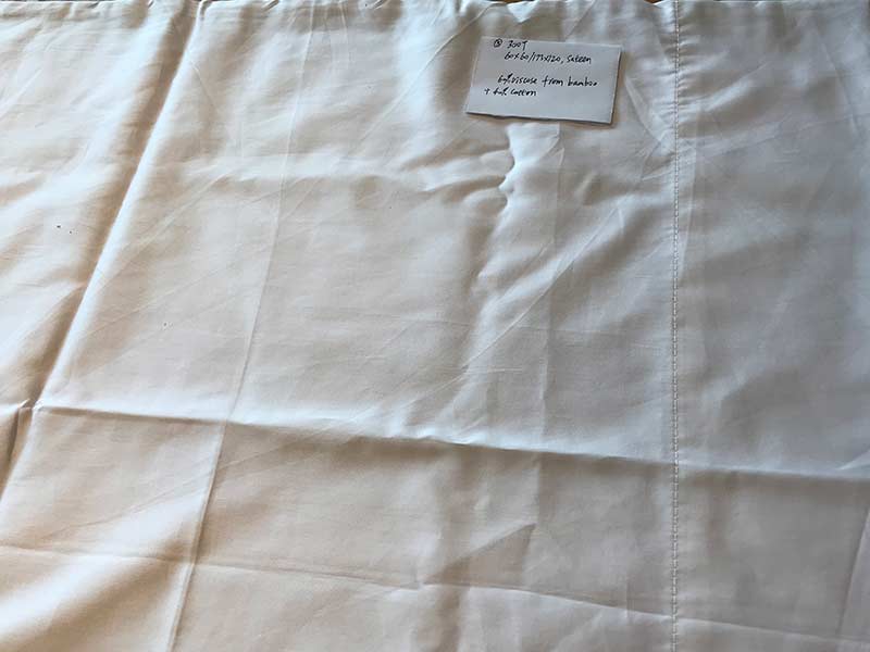 bamboo sheet manufacturer fabric option 300TC bamboo cotton