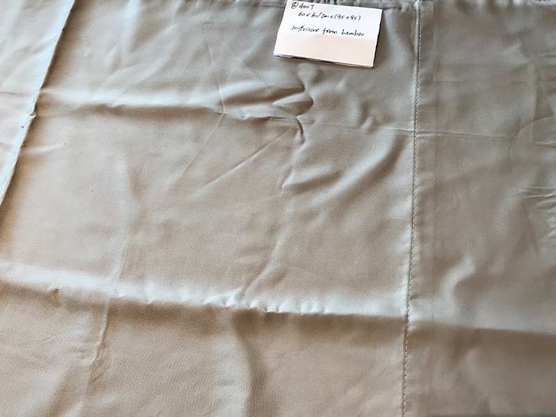 bamboo sheet manufacturer fabric option 400TC